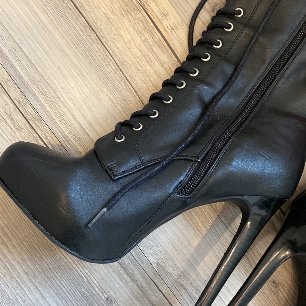 🖤 Black Halloween knee-high Boots 🖤